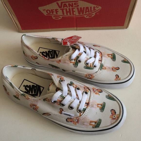 Vans Shoes - NWT Vans Authentic Hula Girl Aloha Shoes